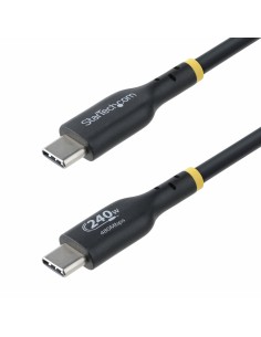 StarTech.com Cavo di Ricarica USB-C da 3m, cavo USB-C certificato USB-IF, 240W PD EPR, cavo trasferimento dati USB 2.0 Tipo-C