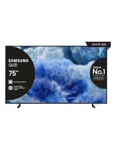Samsung QLED AI TV 75" QE75Q8FAAUXZT 4K, Processore Q4 AI, 4K Upscaling, Color Booster Pro, OTS Lite, Air Slim Design, Vision