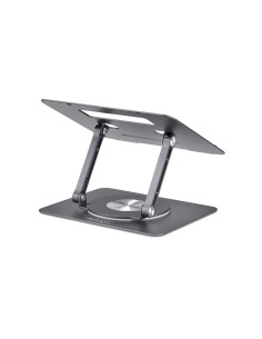 StarTech.com Supporto per PC portatile con rotazione a 360°, rialzo ergonomico da scrivania per laptop, rialzo con inclinazione 2