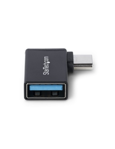 StarTech.com Adattatore USB-C a USB-A ad angolo retto, USB 5Gbps, adattatore compatto USB-C maschio a USB-A femmina,