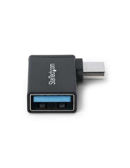 StarTech.com Adattatore USB-C a USB-A ad angolo retto, USB 5Gbps, adattatore compatto USB-C maschio a USB-A femmina,