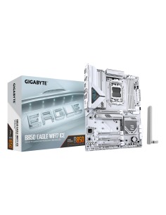 GIGABYTE B850 EAGLE WIFI7 ICE Scheda madre - CPU AMD Ryzen serie 9000, VRM digitale a 8+2+2 fasi, fino a 8200 MHz DDR5 (O.C.),