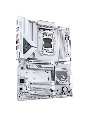 GIGABYTE B850 EAGLE WIFI7 ICE Scheda madre - CPU AMD Ryzen serie 9000, VRM digitale a 8+2+2 fasi, fino a 8200 MHz DDR5 (O.C.),