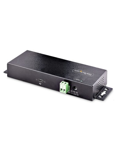 StarTech.com Hub USB a 7 porte industriale da 10 Gbps con alimentatore, in metallo, montabile, 5 porte USB-A e 2 porte USB-C