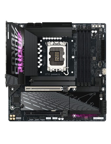 GIGABYTE B860M AORUS ELITE WIFI6E Scheda madre - CPU Intel Core Ultra, VRM a 12+1+2+1 fasi, fino a 9200MHz DDR5, 1xPCIe 5.0 +