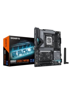 GIGABYTE B860 EAGLE WIFI6E Scheda madre - CPU Intel Core Ultra, VRM a 12+1+2+1 fasi, fino a 9066MHz DDR5, 1xPCIe 5.0 + 2xPCIe