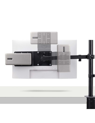 StarTech.com Staffa di montaggio VESA per NUC Client sottili o docking station per laptop, piastra compatibile VESA