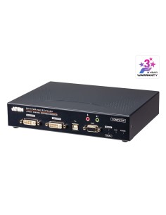 ATEN Trasmettitore KVM over IP DVI-I a display doppio