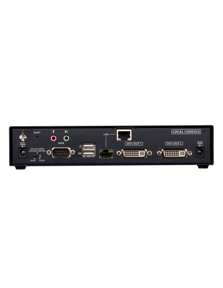 ATEN Trasmettitore KVM over IP DVI-I a display doppio