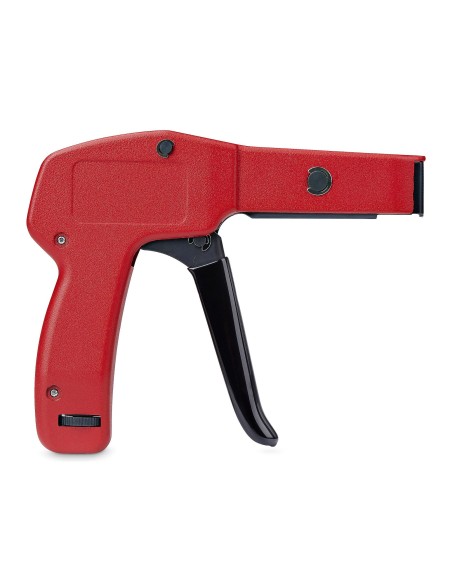 StarTech.com Pistola per fascette in nylon, strumento per l'installazione serraggio e il taglio di fascette per cavi, pinza per