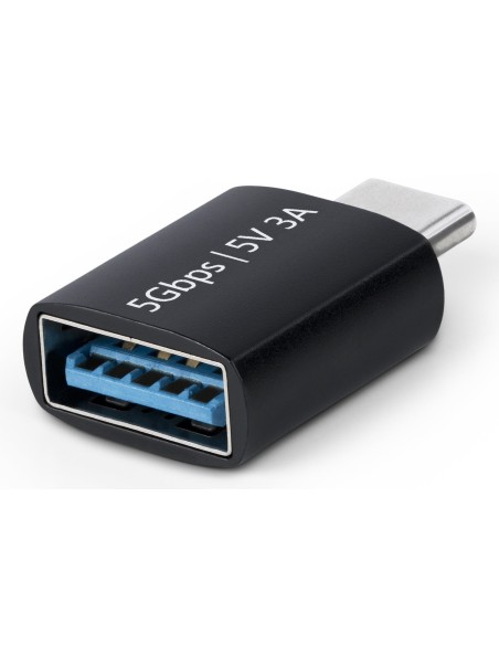 StarTech.com Adattatore USB-C a USB-A, USB 5Gbps, adattatore compatto da USB Tipo-C maschio a USB Tipo-A femmina, alloggiamento