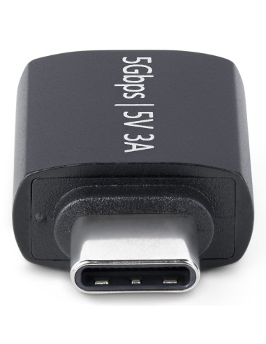 StarTech.com Adattatore USB-C a USB-A, USB 5Gbps, adattatore compatto da USB Tipo-C maschio a USB Tipo-A femmina, alloggiamento
