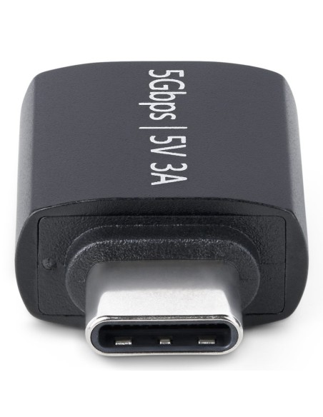StarTech.com Adattatore USB-C a USB-A, USB 5Gbps, adattatore compatto da USB Tipo-C maschio a USB Tipo-A femmina, alloggiamento