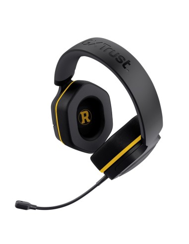 Trust 25784 cuffia e auricolare Cablato A Padiglione Gaming Nero, Giallo