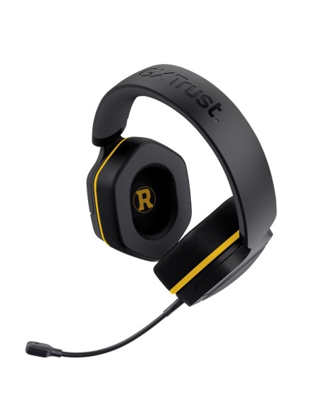 Trust 25784 cuffia e auricolare Cablato A Padiglione Gaming Nero, Giallo