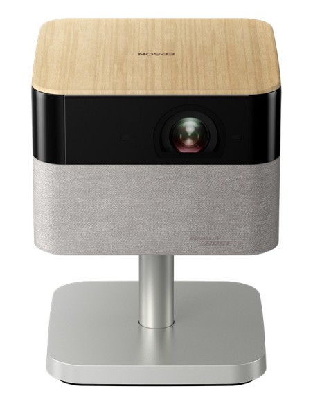 Epson EF-72 Proiettore a raggio standard 1000 ANSI lumen 3LCD 4K (4096x2400) Nero, Quercia, Argento