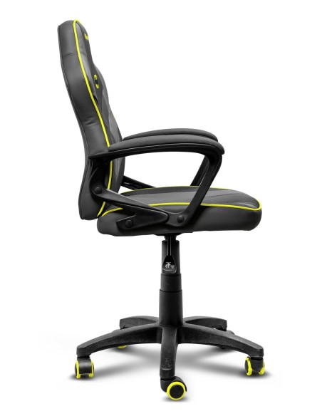 Trust 25786 sedia per videogioco Sedia da gaming per PC Seduta imbottita Nero, Giallo