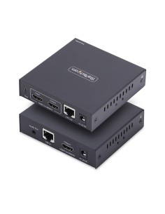 StarTech.com KVM Extender HDMI su Rete IP, Kit Trasmettitore e Ricevitore HDMI 4K 60Hz e USB su Ethernet Cat6, AVoIP, non 2