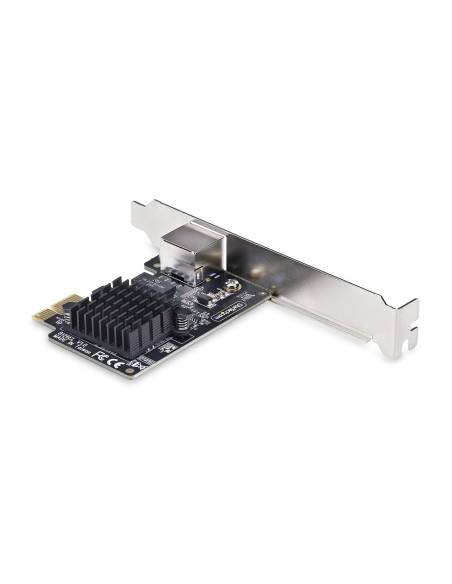 StarTech.com Scheda di Rete PCIe Gigabit a 1 Porta 5G, Interfaccia LAN PCI Express 5G 2,5G 1G 100M 10M, Realtek RTL8126, NIC