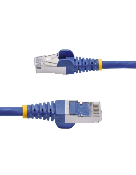 StarTech.com Cavo Ethernet CAT8 blu da 50cm, RJ45 Snagless, 25G 40G, 2000MHz, 100W PoE++, S FTP, cavo lan in rame puro 26AWG,