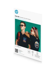 HP Carta per trasferimenti a caldo su tessuti scuri, A4 (210 x 297 mm), 10 fogli 2