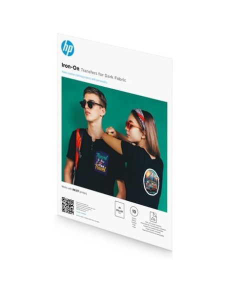 HP Carta per trasferimenti a caldo su tessuti scuri, A4 (210 x 297 mm), 10 fogli