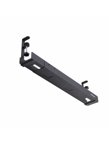 StarTech.com Portacavi da scrivania, organizzatore di cavi regolabile in lunghezza, installazione a morsetto, non richiede