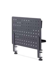 StarTech.com Pannello forato portautensili in acciaio con accessori, 42x32 cm, portaoggetti da scrivania, pannello forato da 2