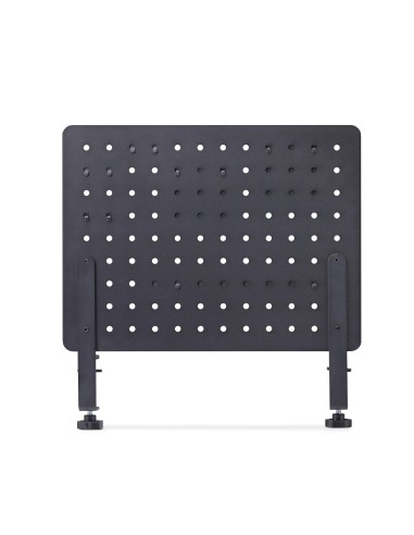 StarTech.com Pannello forato portautensili in acciaio con accessori, 42x32 cm, portaoggetti da scrivania, pannello forato da