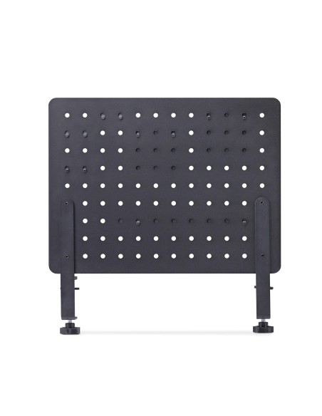 StarTech.com Pannello forato portautensili in acciaio con accessori, 42x32 cm, portaoggetti da scrivania, pannello forato da