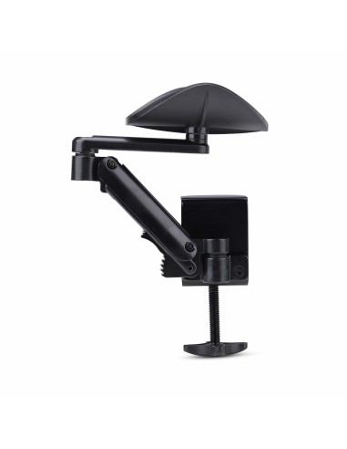 StarTech.com Bracciolo regolabile per scrivania, supporto ergonomico per braccio gomito, rotazione di 360 gradi, installazione