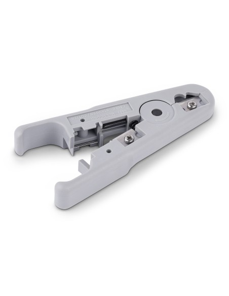 StarTech.com Spelafili e tagliacavi di rete, spelafili professionale per cavi UTP FTP STP Coax, spelafili rotante e pinza per