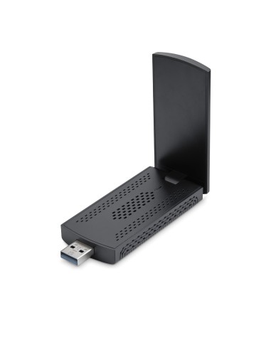 StarTech.com Chiavetta Wi-Fi 6E USB Dongle per PC Desktop Laptop, NIC wireless con antenna pieghevole, adattatore WiFi con