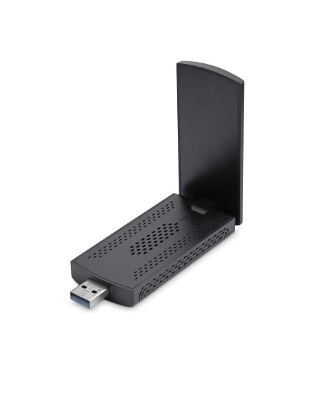 StarTech.com Chiavetta Wi-Fi 6E USB Dongle per PC Desktop Laptop, NIC wireless con antenna pieghevole, adattatore WiFi con