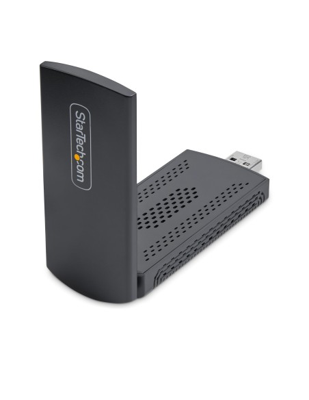StarTech.com Chiavetta Wi-Fi 6E USB Dongle per PC Desktop Laptop, NIC wireless con antenna pieghevole, adattatore WiFi con