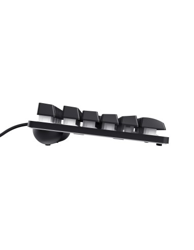 Trust GXT 833 Thado tastiera Gaming USB Olandese Nero, Argento