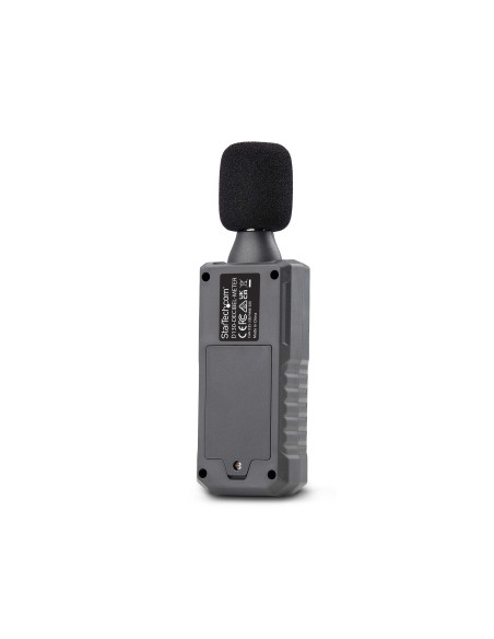 StarTech.com Fonometro Digitale Portatile, Misuratore di Rumore con Display LCD, Tester di Decibel con intervallo 30 130bBA per