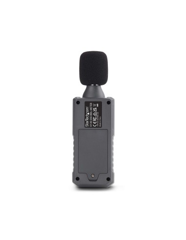 StarTech.com Fonometro Digitale Portatile, Misuratore di Rumore con Display LCD, Tester di Decibel con intervallo 30 130bBA per