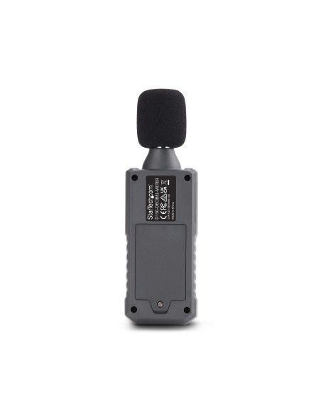 StarTech.com Fonometro Digitale Portatile, Misuratore di Rumore con Display LCD, Tester di Decibel con intervallo 30 130bBA per