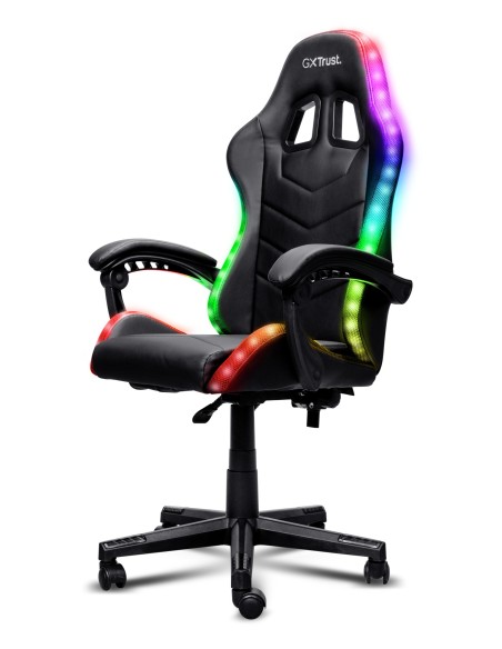Trust 25979 sedia per videogioco Sedia da gaming per PC Seduta imbottita Nero