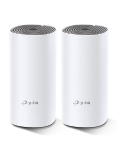 TP-Link Deco E4 (2-pack) Dual-band (2.4 GHz 5 GHz) Wi-Fi 5 (802.11ac) Bianco, Grigio Interno