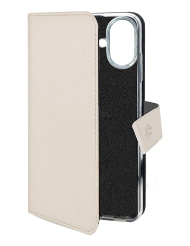 Celly WALLY custodia per cellulare 16 cm (6.3") Custodia a borsellino Sabbia