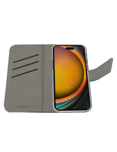 Celly WALLY custodia per cellulare 16 cm (6.3") Custodia a borsellino Sabbia