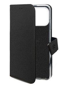 Celly WALLY custodia per cellulare 16 cm (6.3") Custodia a borsellino Nero 2