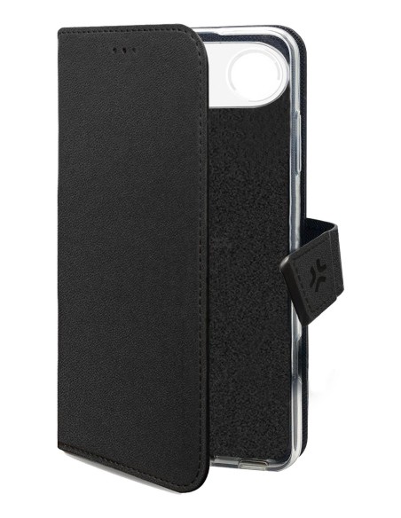 Celly WALLY custodia per cellulare 16,5 cm (6.5") Custodia a borsellino Nero