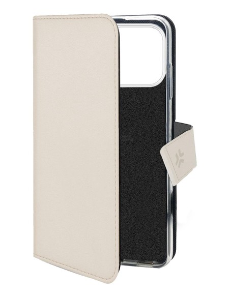 Celly WALLY custodia per cellulare 16 cm (6.3") Custodia a borsellino Sabbia