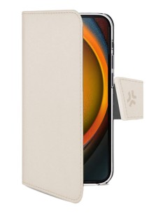 Celly WALLY custodia per cellulare 17,5 cm (6.9") Custodia a borsellino Sabbia