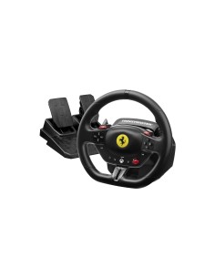 Thrustmaster T98 Ferrari 296 GTS Nero USB Sterzo + Pedali Analogico Digitale PC, Xbox One, Xbox Series S, Xbox Series X