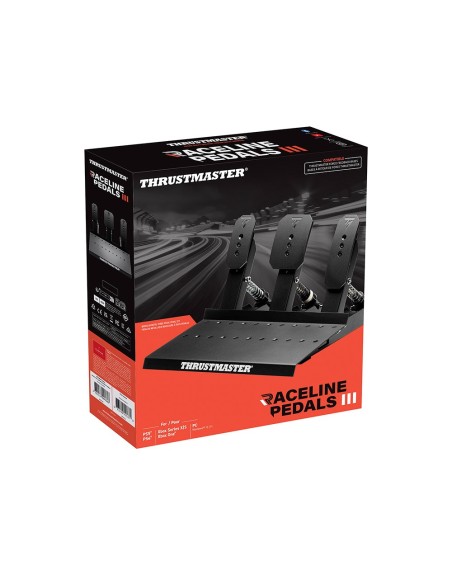 Thrustmaster Raceline Pedals III Nero Pedali PC, PlayStation 4, PlayStation 5, Xbox One, Xbox Series S, Xbox Series X