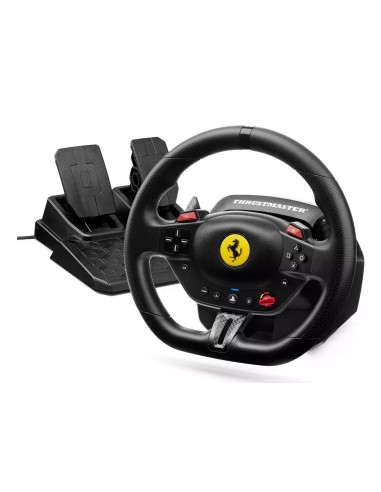 Thrustmaster T98-P FERRARI 296 GTB Nero Sterzo + Pedali Analogico Digitale PC, PlayStation 4, PlayStation 5